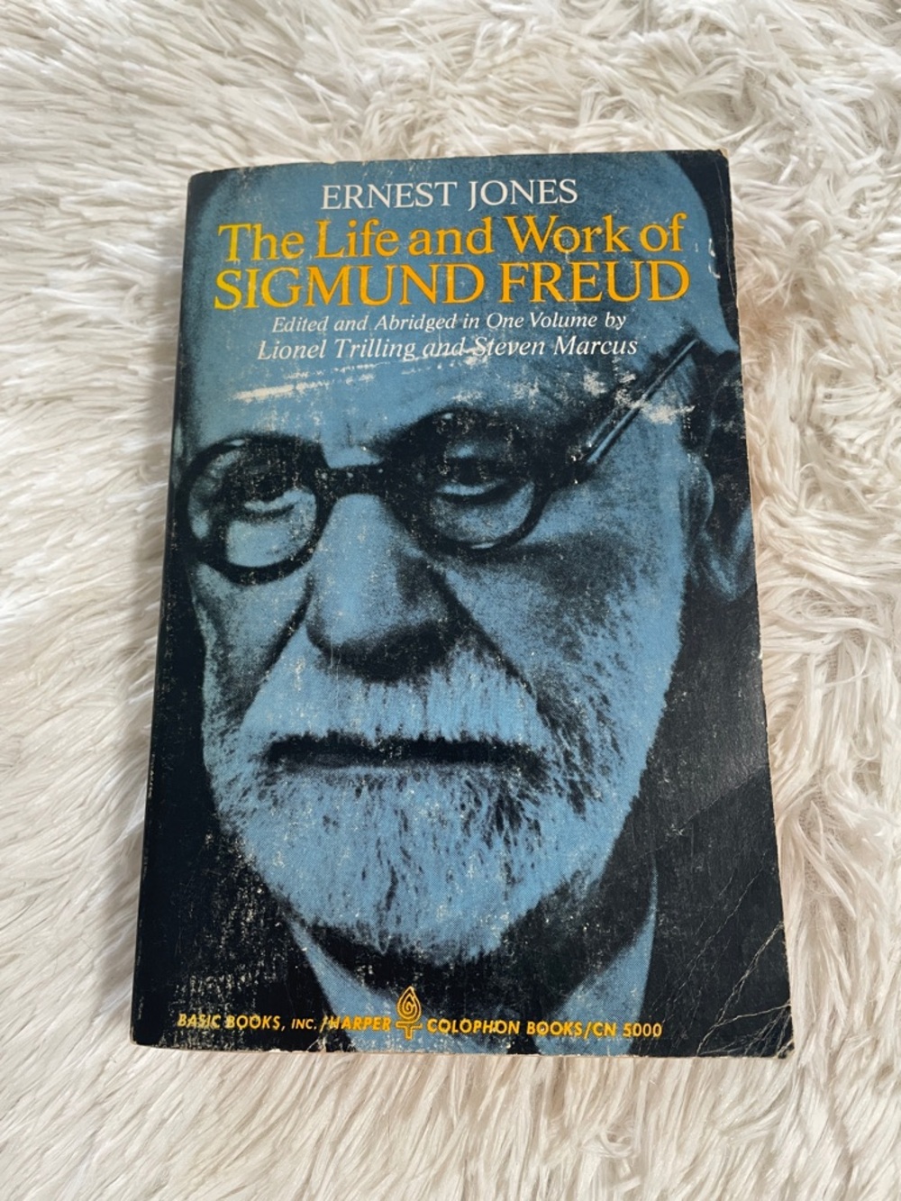 The Life and Work of Sigmund Freud by Ernest Jones (1961 Trade Paperback)